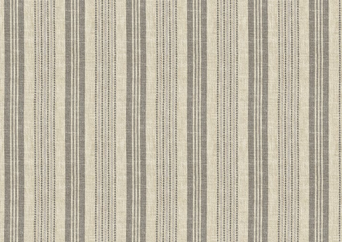 Castelle Stripe, Dove Grey - Twist&Fit Roman Blind - Image 8